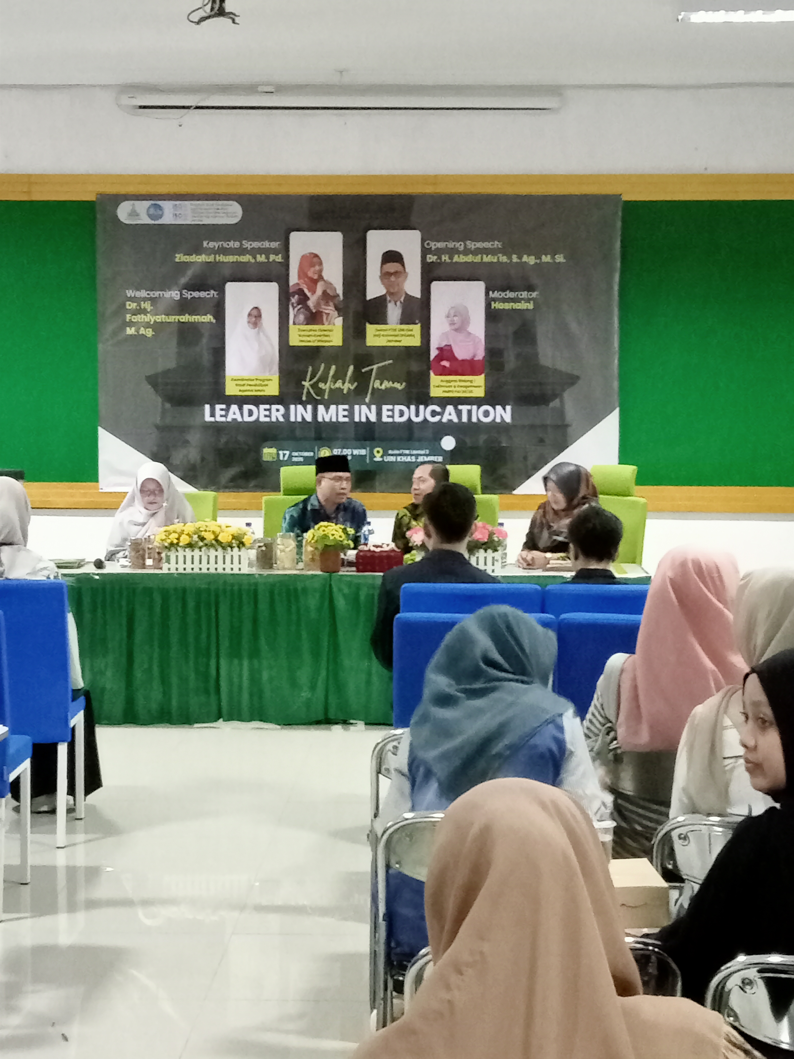 Kuliah Tamu ``Leader In Me in Education`` Hadirkan Ziadatul Husnah, M.Pd. sebagai Narasumber