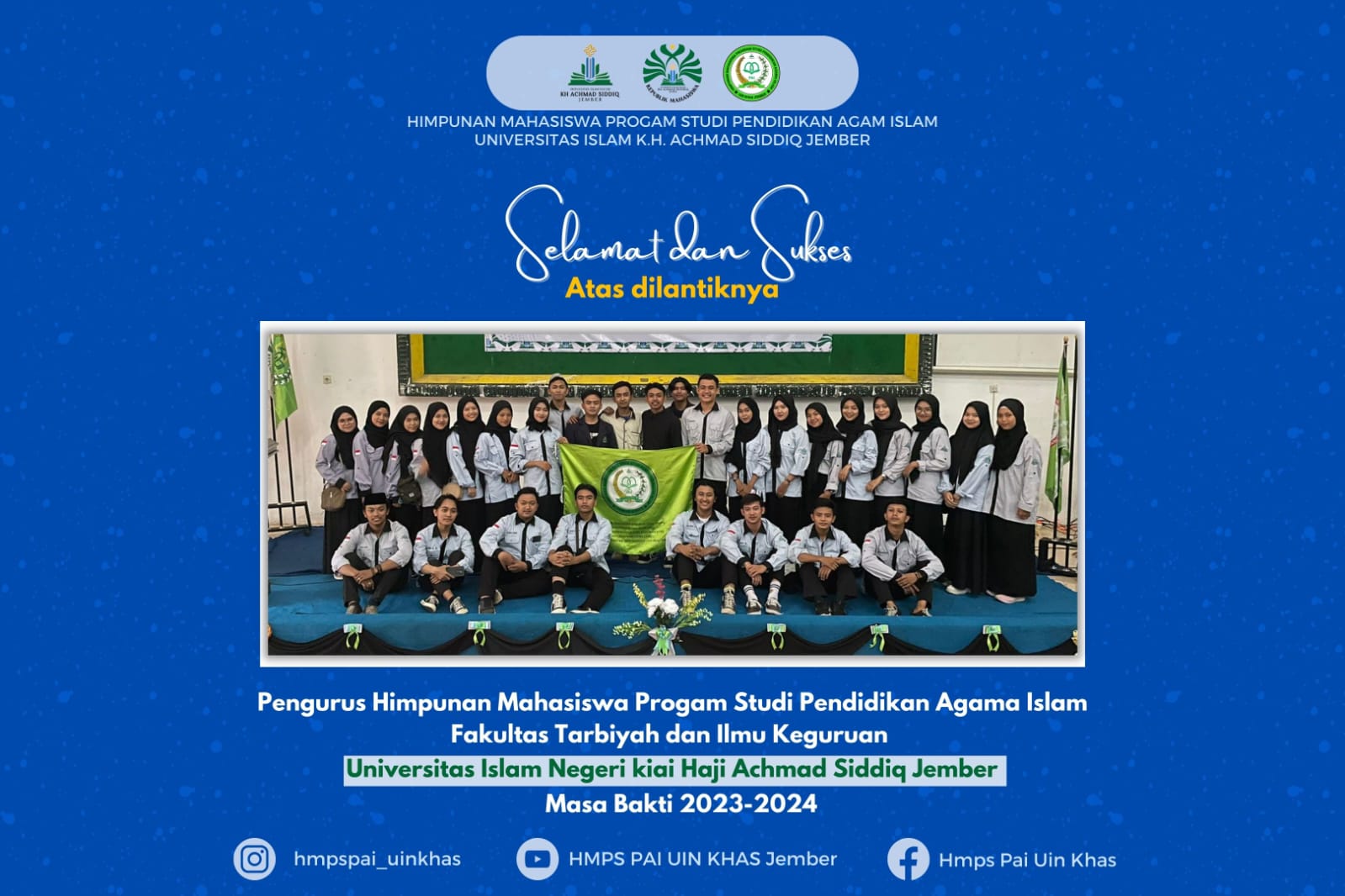 PELANTIKAN PENGURUS HMPS PRODI PAI PERIODE 2023-2024