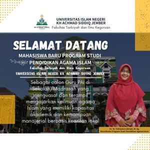 SELAMAT DATANG MAHASISWA BARU PRODI PAI